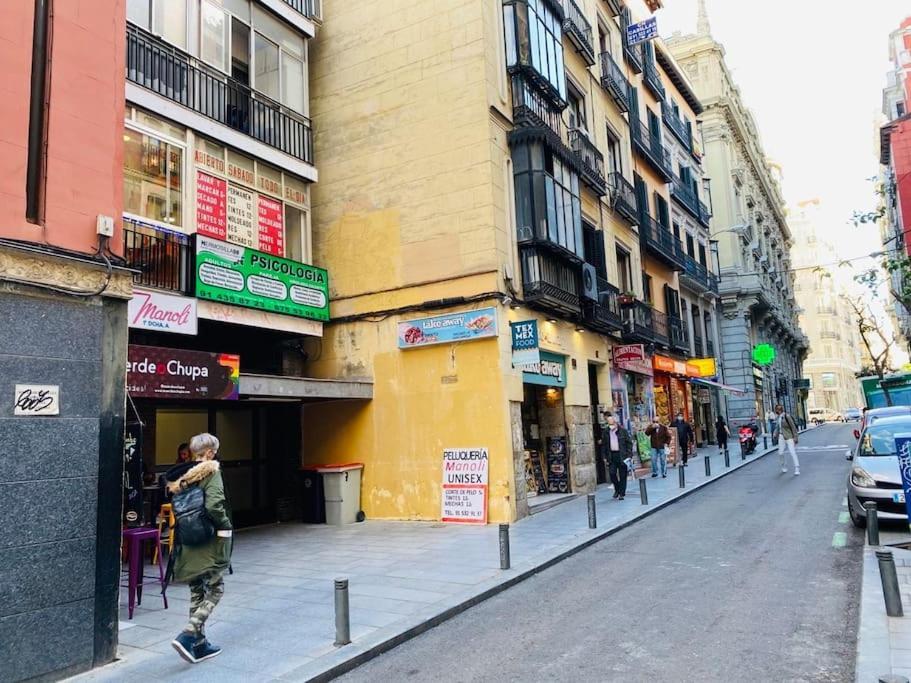 Apartamento En La Calle Hortaleza De Madrid Centro Eksteriør billede